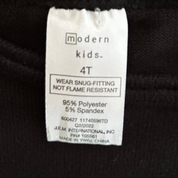 NWOT-Modern Kids "Boo" Pumpkin Long Sleeve Shirt-Size 4T - Picture 6 of 7